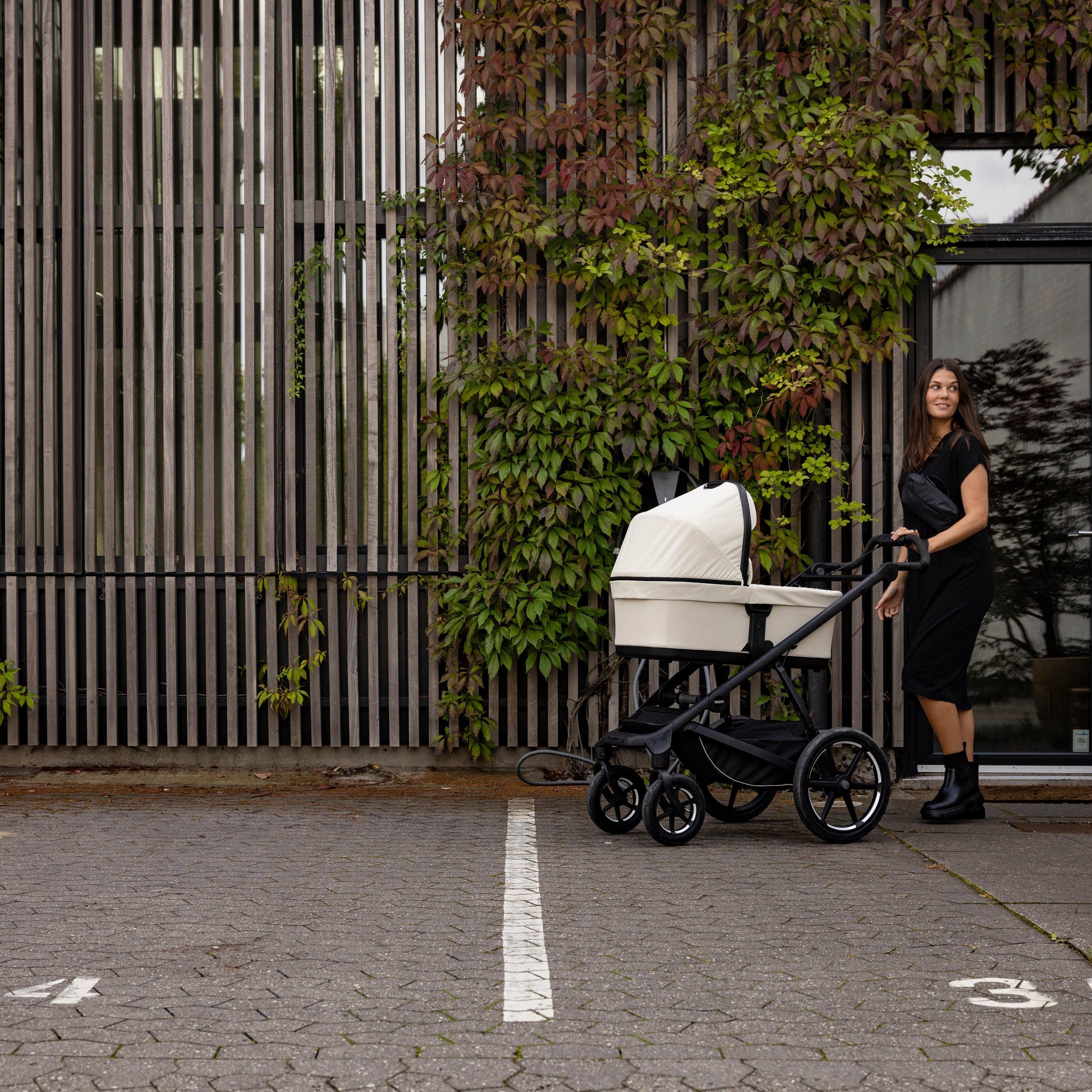 Thule Bassinet for Babies - Lightweight, Portable & Safe Infant Travel Bed - Perfect for Camping, Road Trips & Airplane Travel