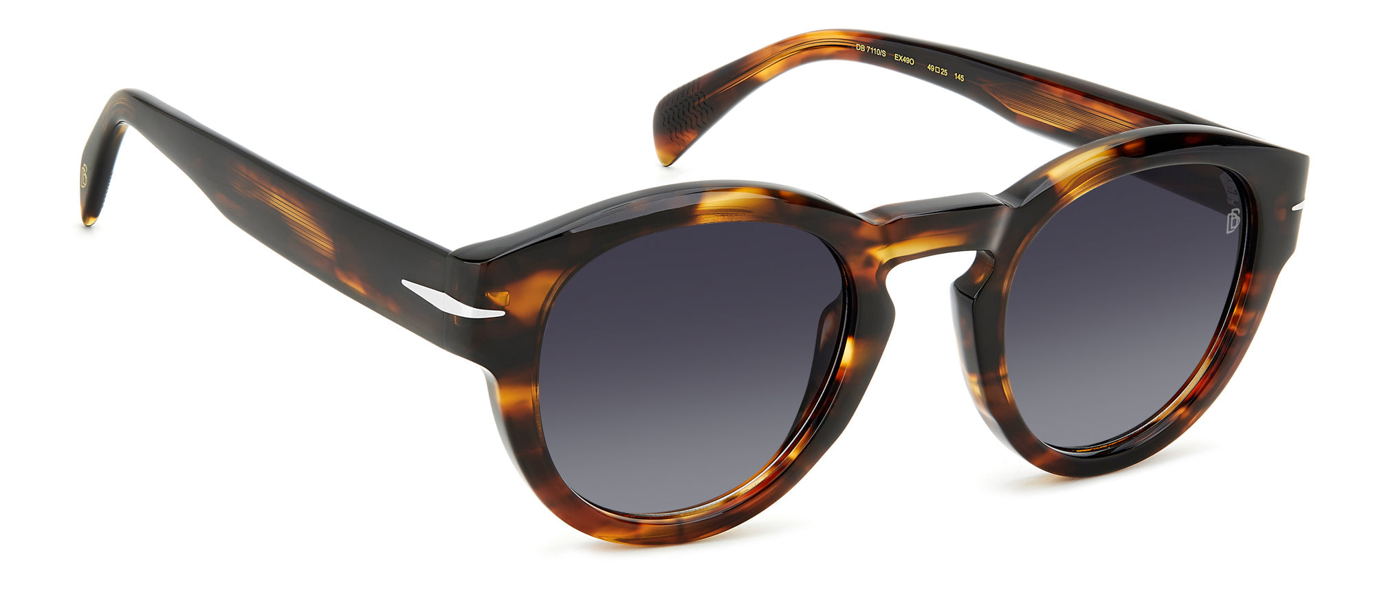 David Beckham DB7110/S Sunglasses - Polarized Aviator Style for Men & Women - UV Protection, Lightweight & Comfortable - Perfect for Driving, Travel & Outdoor Activities