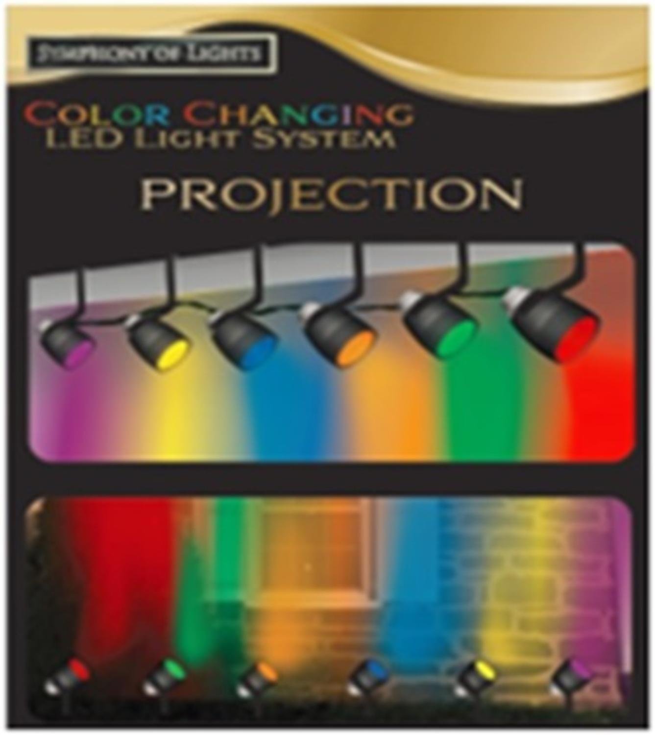 Dynamic LED Color Changing Light Projector for Indoor & Outdoor Use - Create Stunning Light Shows for Parties, Holidays, and Home Decor