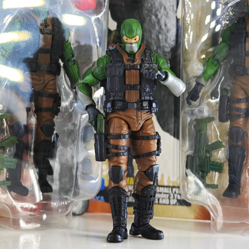 1/18 HIYA 4inch G.I.JOE Beach Head Action Figure - Exquisite Mini Collectible for Display & Play - Perfect for Collectors, Gifts, and Diorama Scenes