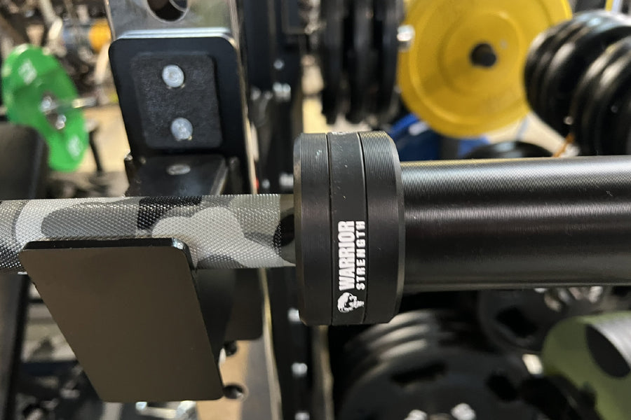 Warrior 6 Bearing Cerakote Camo Barbell - High Performance Weightlifting Bar for CrossFit, Powerlifting & Home Gym Workouts