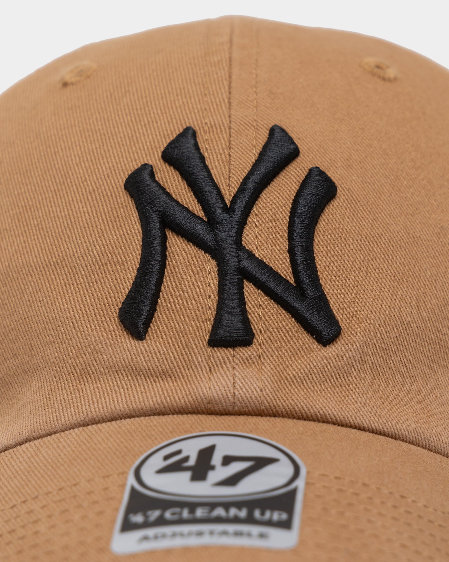 New York Yankees '47 Clean Up Adjustable Strapback Hat - Camel Color for Baseball Fans & Casual Wear