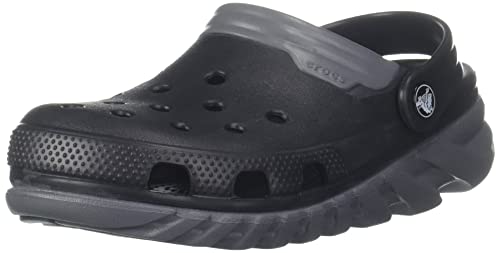 Crocs Men's & Women's Duet Max Clog - Lightweight Comfortable Slip-On Shoes for Indoor/Outdoor Wear, Garden, Beach & Casual Use