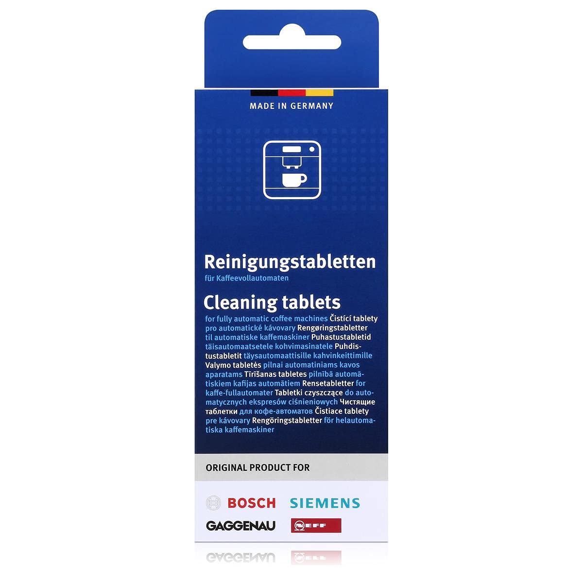 Bosch 310575 Dishwasher Detergent Tabs - 10 Pack | Powerful Cleaning for Sparkling Dishes | Perfect for Bosch and Other Dishwasher Brands | Home & Kitchen Use