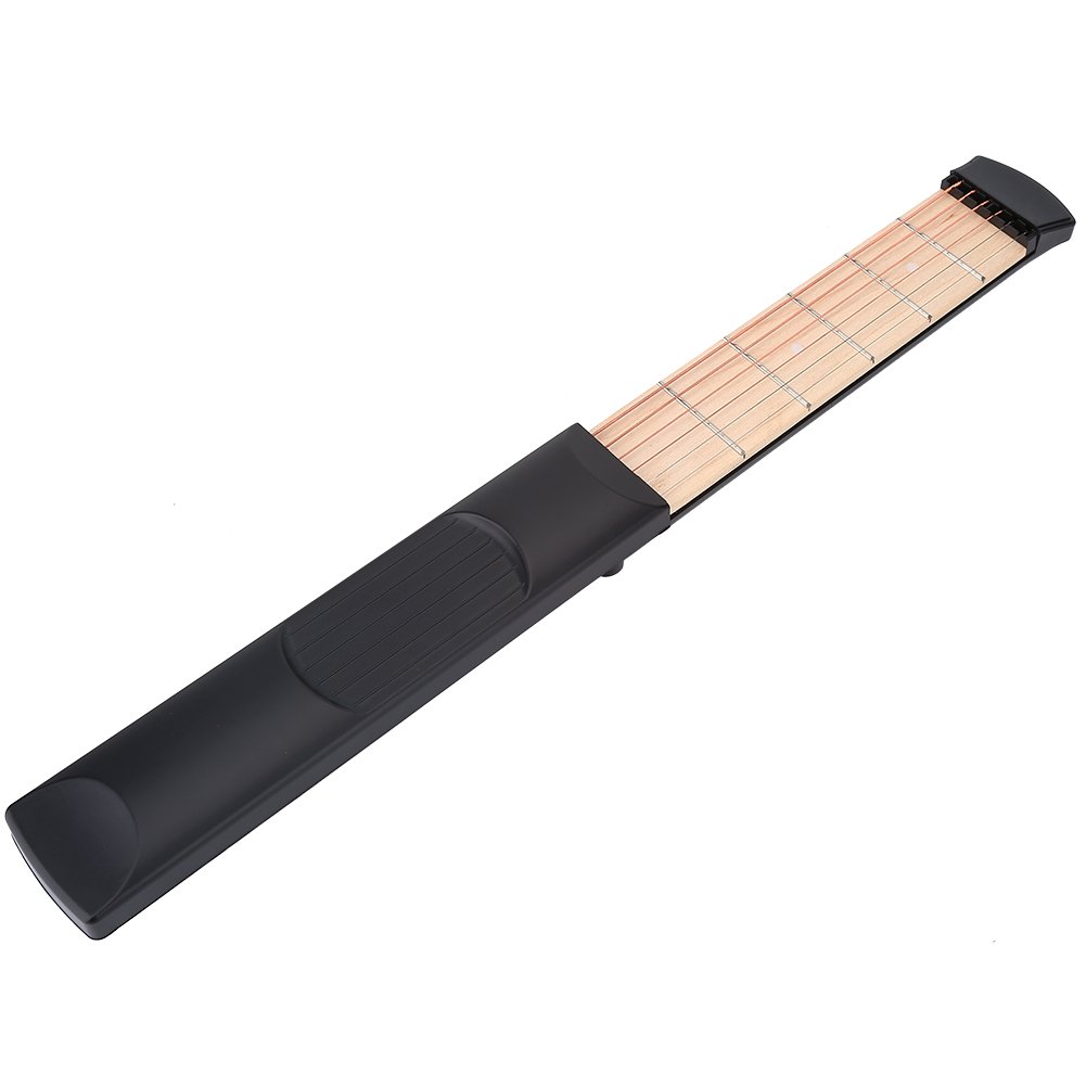 Portable Left-Handed Guitar Practice Neck - Lightweight Pocket-Sized Fretboard Trainer for Beginners & Musicians | Perfect for Travel, Home Practice & On-the-Go Chord Training