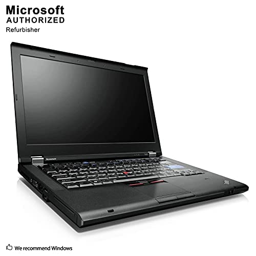 Lenovo ThinkPad T420 Laptop - Intel Core i5-2410M 2.3GHz, 8GB RAM, 320GB HDD, Windows 10 Pro (Certified Refurbished) | Business & Office Computing, Remote Work, College Student Essentials