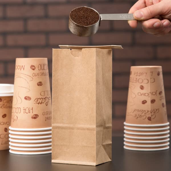 Resealable Kraft Tin Tie Coffee Bags - 3 Lb (25 Pack) | Airtight Poly-lined Storage for Coffee Beans, Tea & Snacks | Perfect for Home Brewing, Pantry Organization & Bulk Food Storage