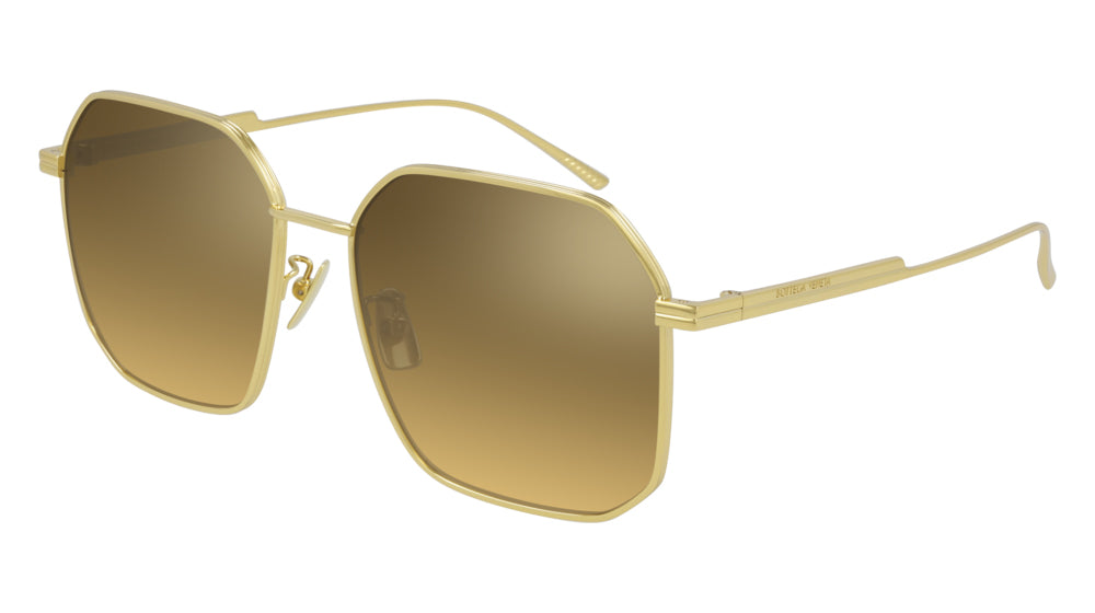 Bottega Veneta BV1108SA Sunglasses for Asian Fit - Stylish & Comfortable UV Protection Shades for Men & Women | Perfect for Outdoor Activities, Travel, and Fashion Accessories
