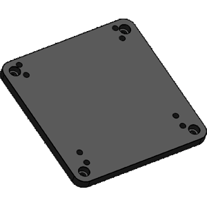 Paramount MX Pier to MYT Base Adapter Plate - Telescope Mounting Accessory for Astrophotography & Stargazing