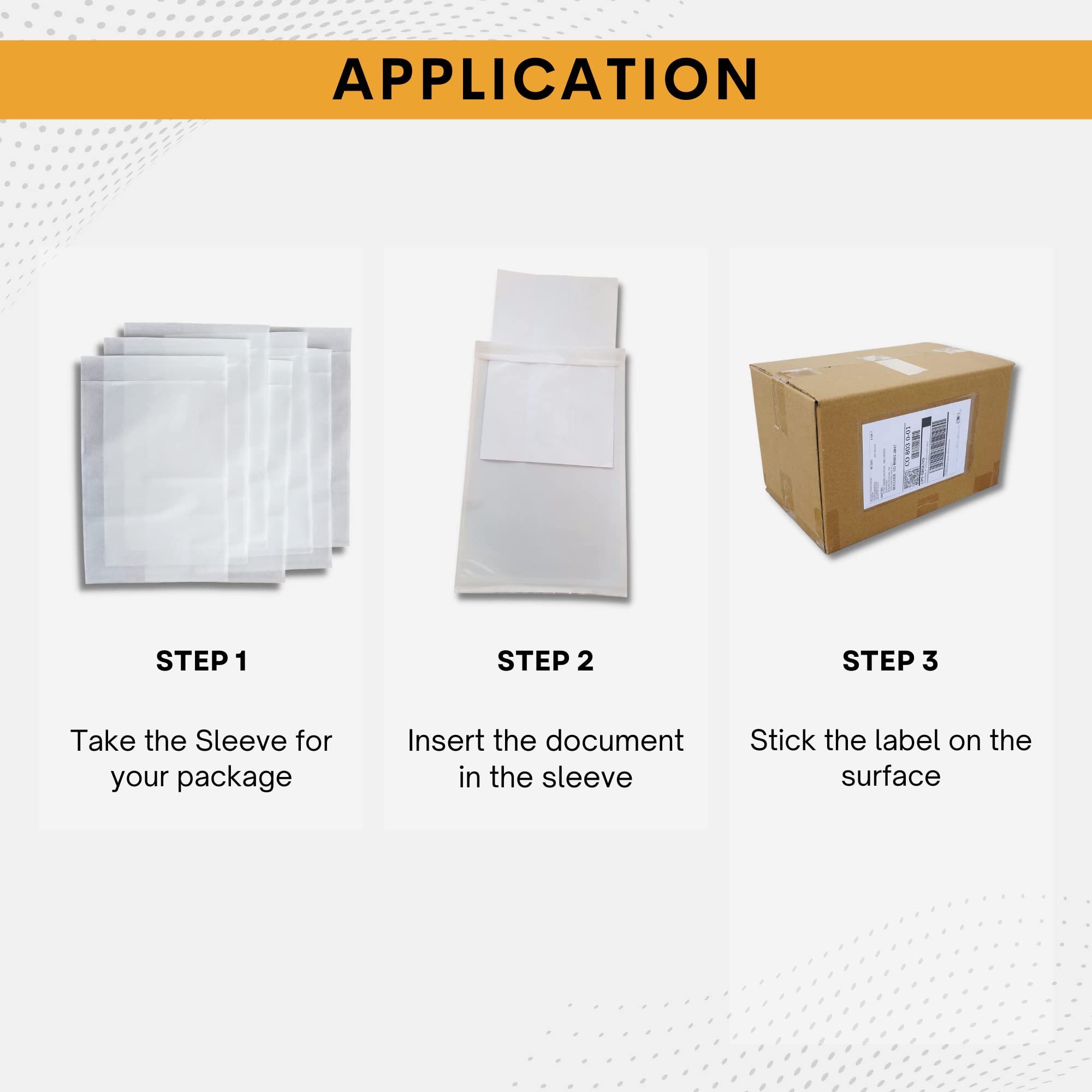 2000 Pack 6x9 Inch Clear Self-Adhesive Shipping Label Sleeves - Waterproof Plastic Packing Slip Envelopes for Mailing Labels, Invoices & Documents - Peel & Seal Pouches Perfect for Ecommerce, Logistics & Office Organization