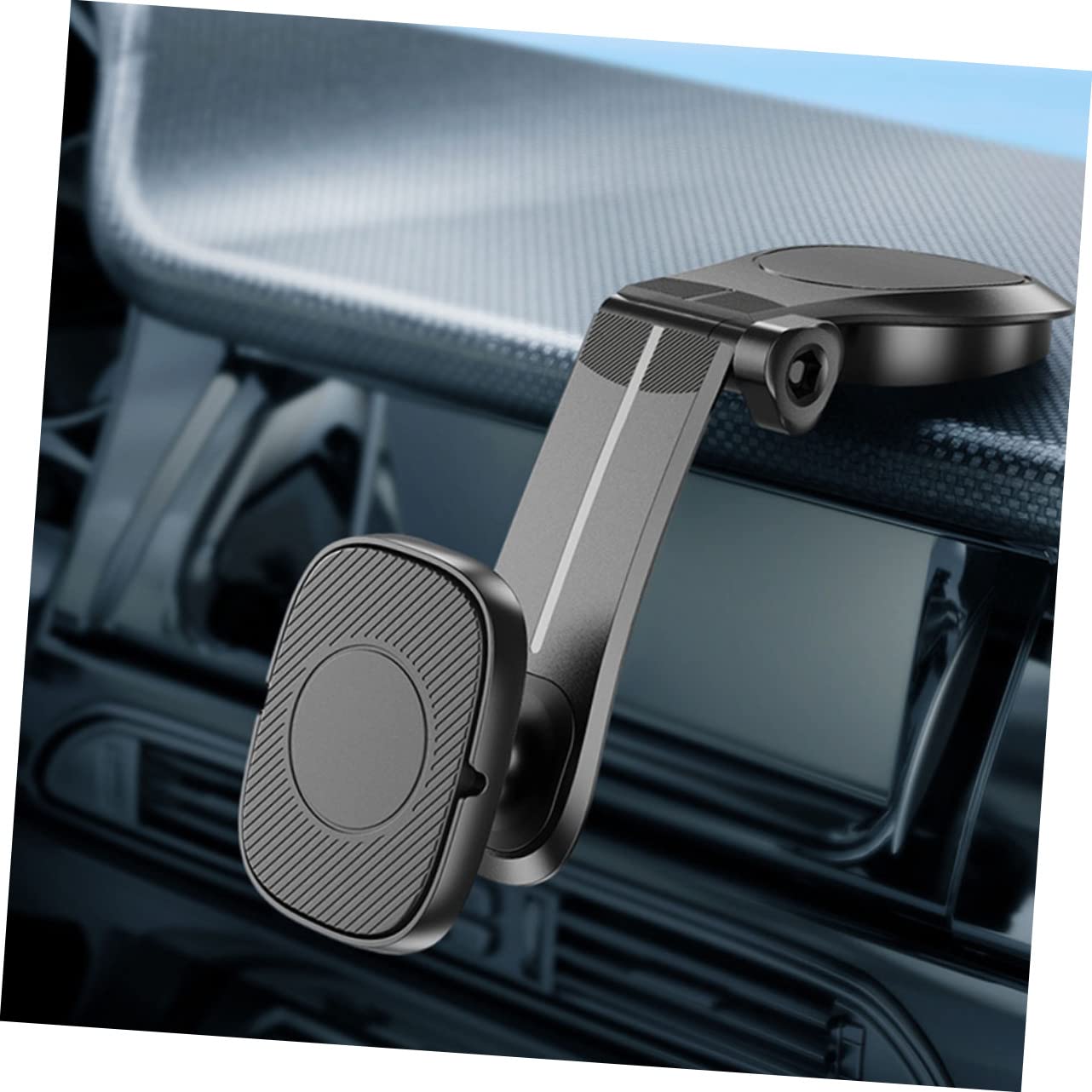 Homoyoyo Magnetic Phone Holder for Car - 360° Rotatable Air Vent Phone Mount with Strong Grip, Universal for iPhone Samsung & All Smartphones - Perfect for GPS Navigation & Hands-Free Driving