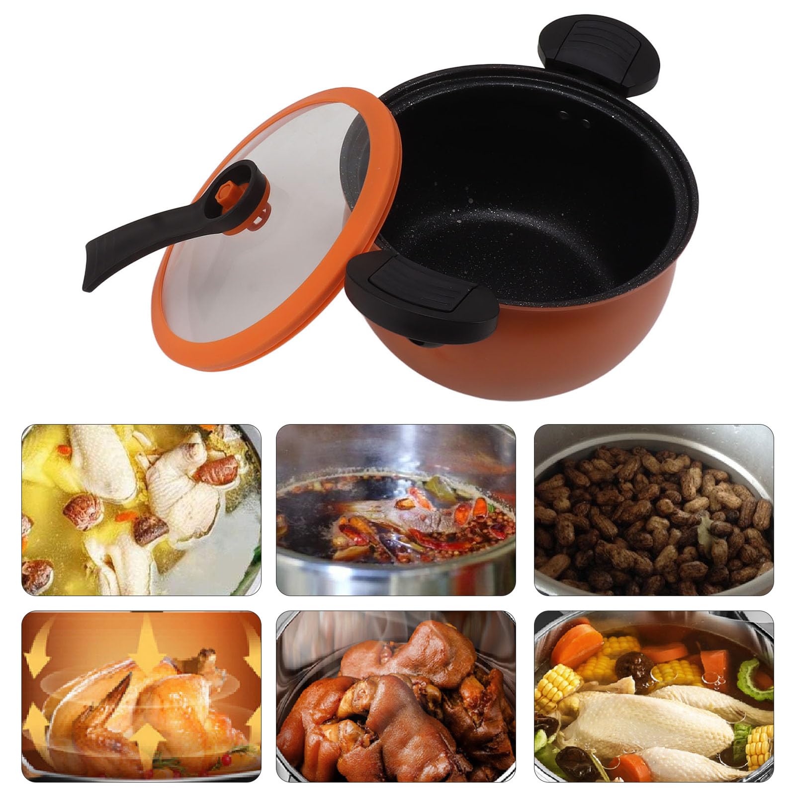 **7L Non-Stick Multi-Functional Electric Pressure Cooker – Large Capacity, Constant Pressure Valve, Safe & Fast Cooking – Perfect for Soups, Stews, Rice & Meal Prep**