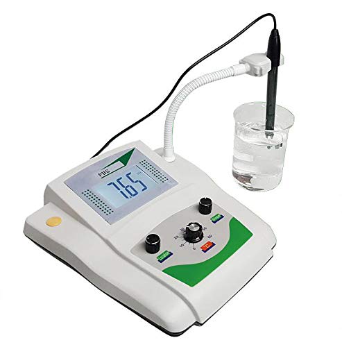 **PHS-3C Digital pH Meter - Accurate Benchtop pH & mV Tester with Automatic Temperature Compensation for Lab, Aquarium, Brewing & Water Testing**