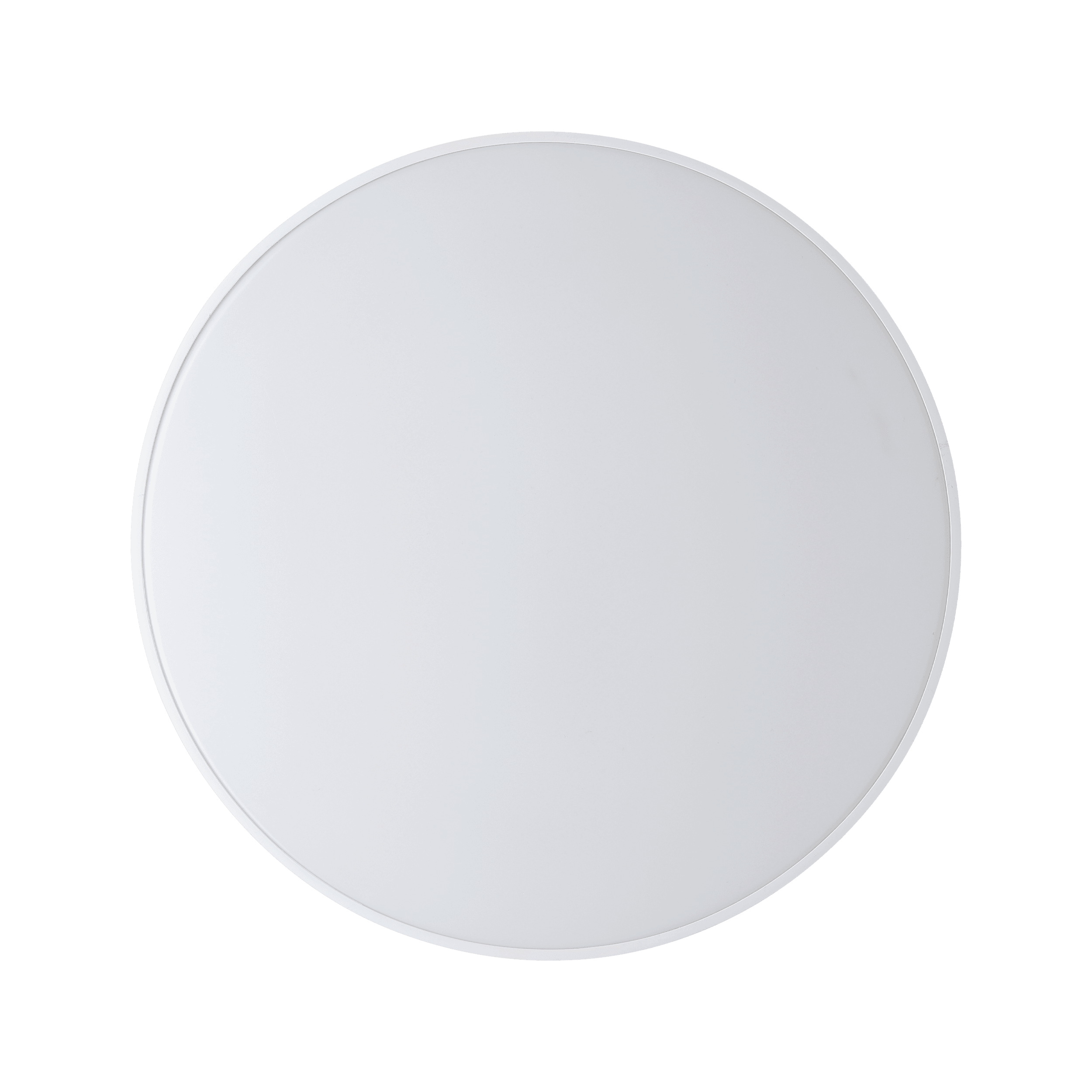 Eglo Crespillo 15 Inch White LED Round Flush Mount Ceiling Light - Modern Dimmable Fixture for Bedroom, Kitchen, Hallway Lighting