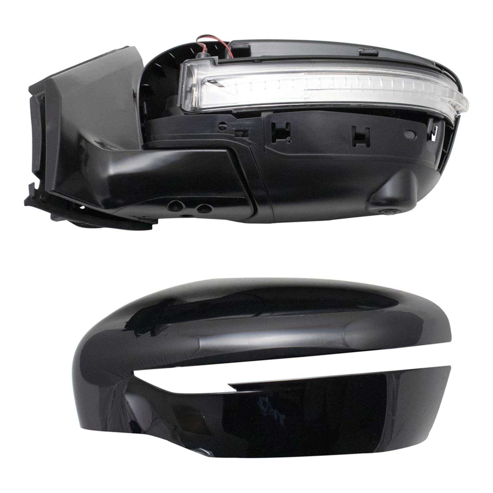 Heated Left Side Mirror Replacement for 2015-2016 Nissan Murano - OEM Fit NI1320261 - Perfect for Winter Driving & Enhanced Visibility
