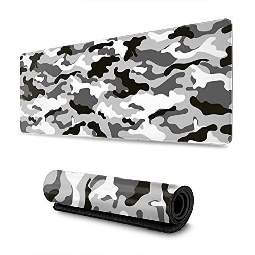 Black Grey White Camo Camouflage