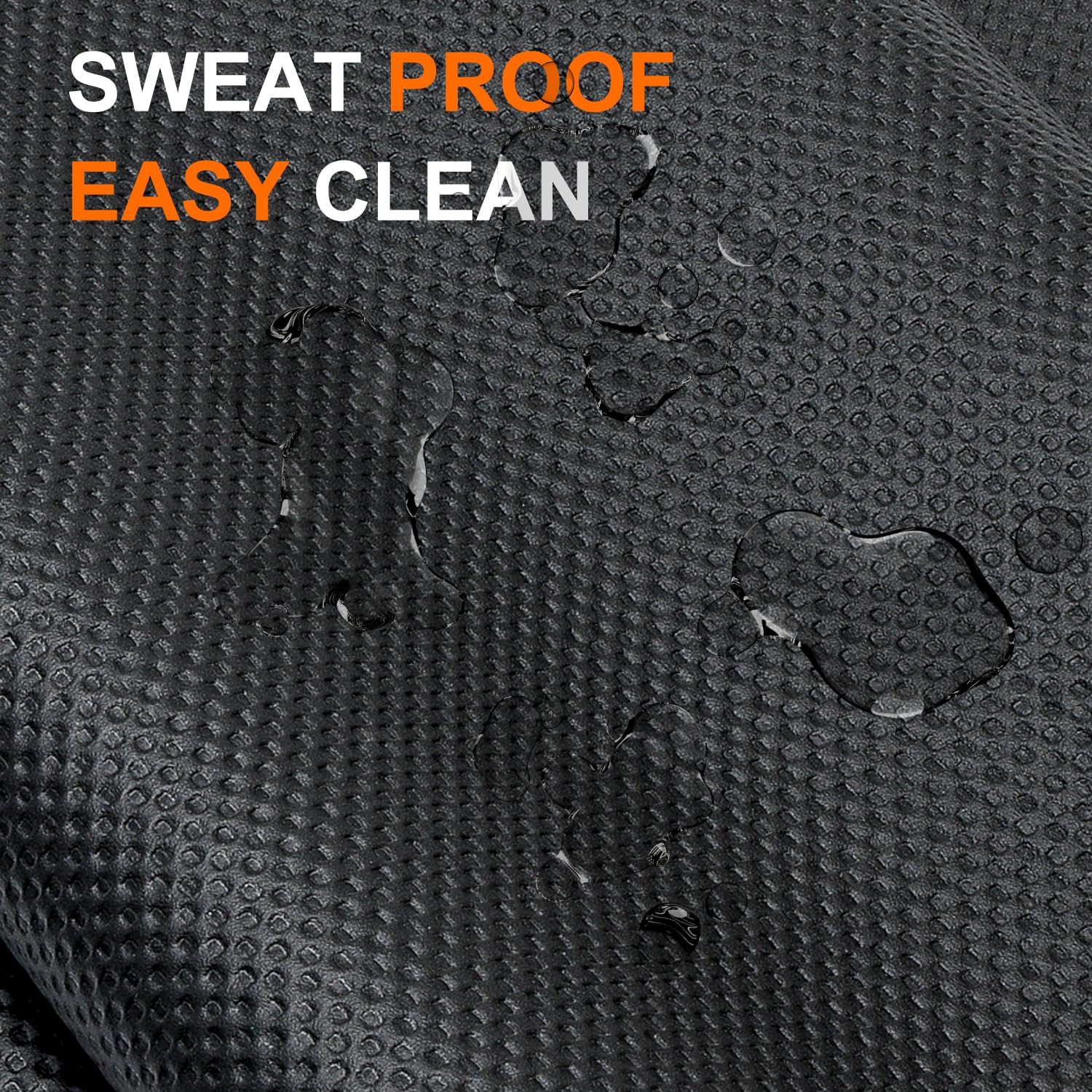 AmazonBasics Bike Mat for Indoor Exercise - Non-Slip Gym Floor Mat for Treadmill, Elliptical & Spin Bike - Protects Hardwood & Carpet Floors - Perfect for Home Gym, Yoga & Fitness Workouts