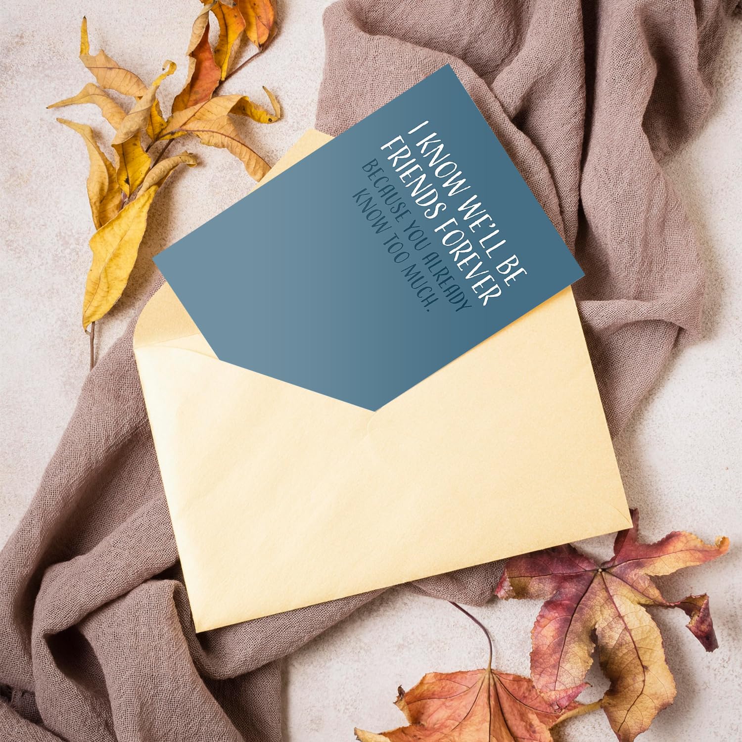 Funny Birthday Card for Husband or Wife - Blank Inside Greeting Card with Envelope, Made in USA, 4.25 x 5.5 inches - Perfect for Anniversaries, Valentine's Day, or Just Because