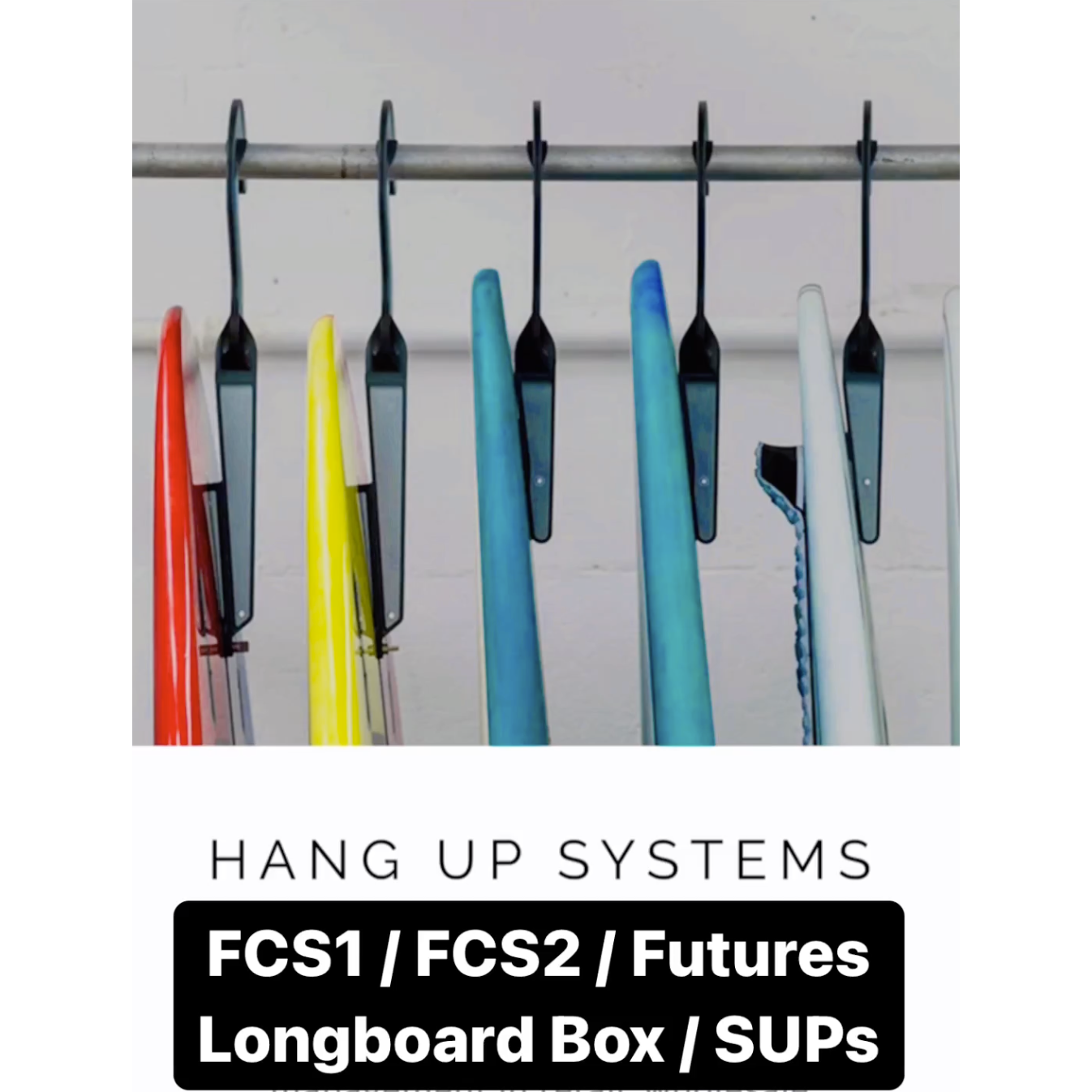 FCS Two-Tab Wall Mount Hanging System - Heavy Duty Organizer for Tools, Hooks, and Accessories | Perfect for Garage, Workshop, and Home Storage