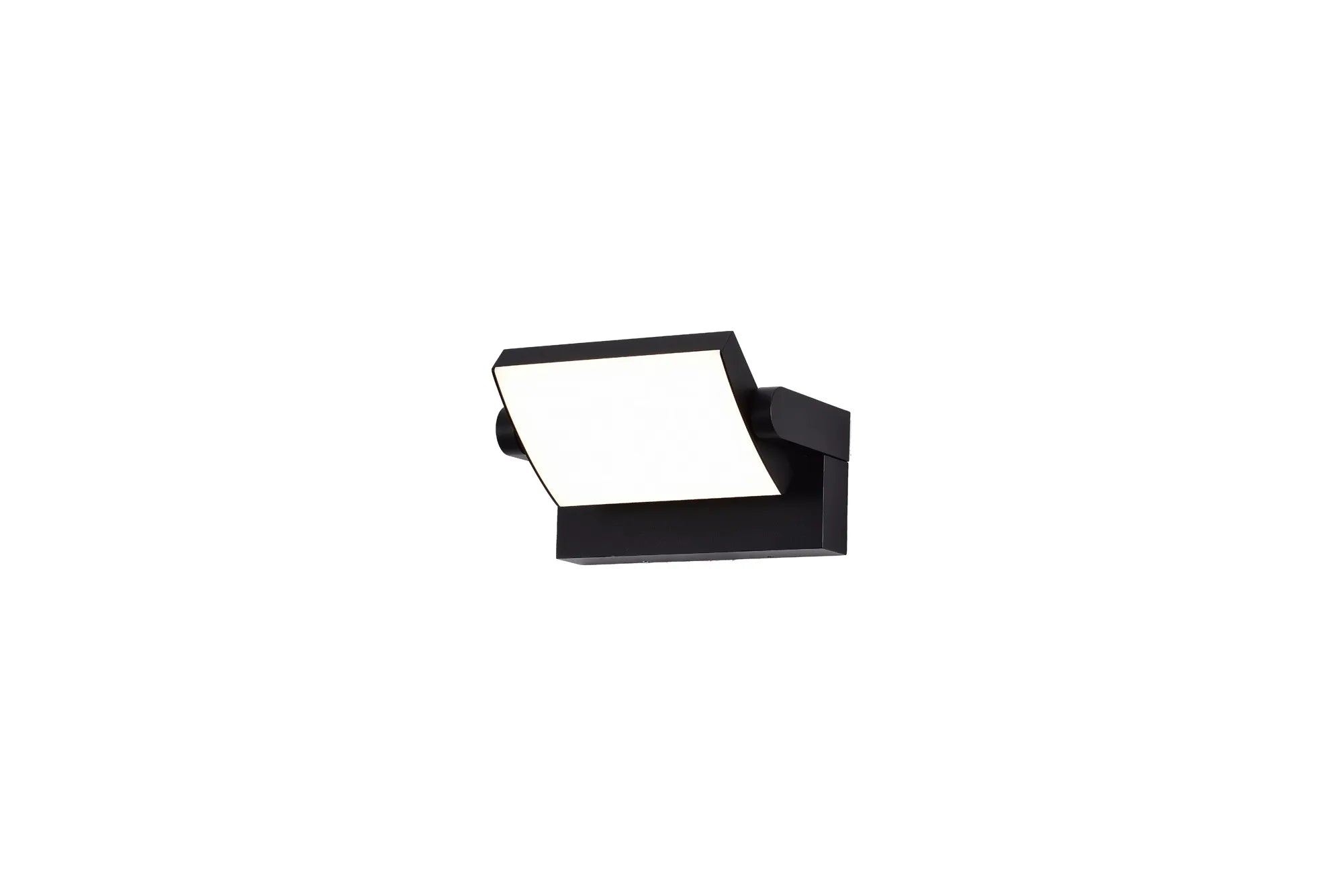 Cooper Outdoor IP54 LED Wall Lamp - Black/White - Weatherproof Exterior Lighting for Patio, Garden & Porch