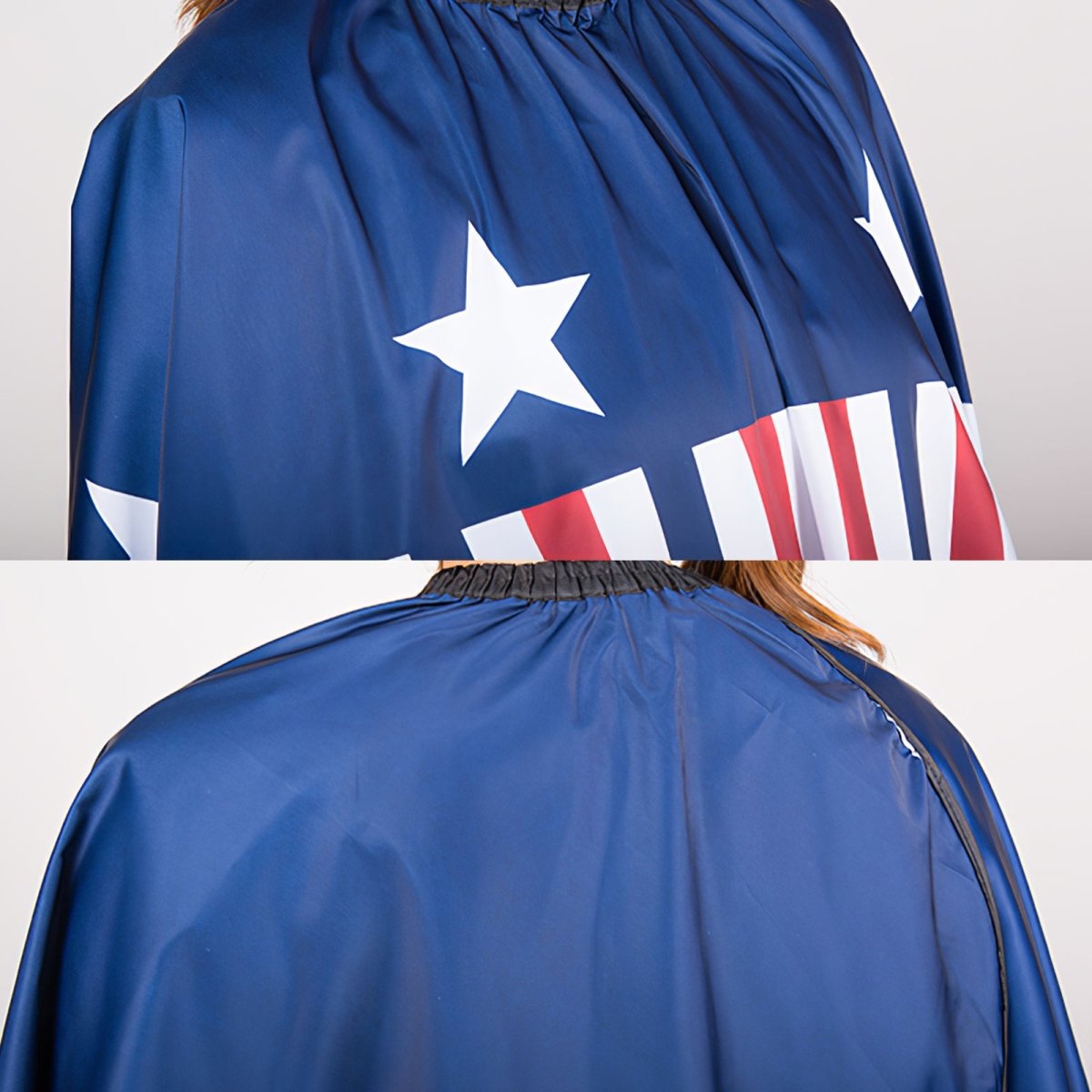 Stylish Salon Cape with Unique Pattern Design - Perfect for Haircuts, Coloring & Styling at Home or Professional Salons