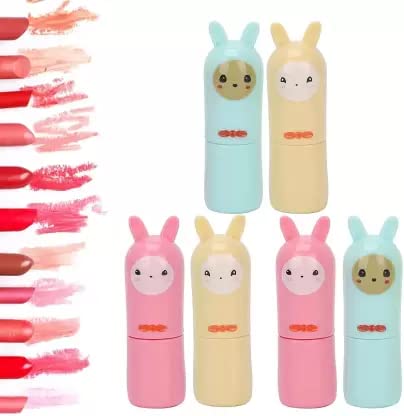 Natural Fruit-Flavored Pink Lip Balm for Girls & Kids - Moisturizing & Tinted Lip Care for School, Play & Daily Use