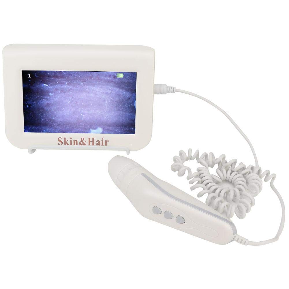 Professional 7-Inch Scalp & Hair Analyzer – Skin Diagnosis & Hair Follicle Detector with 100-240V Charging (UK Plug) – Perfect for Salon Treatments, Home Hair Care & Dermatology Clinics