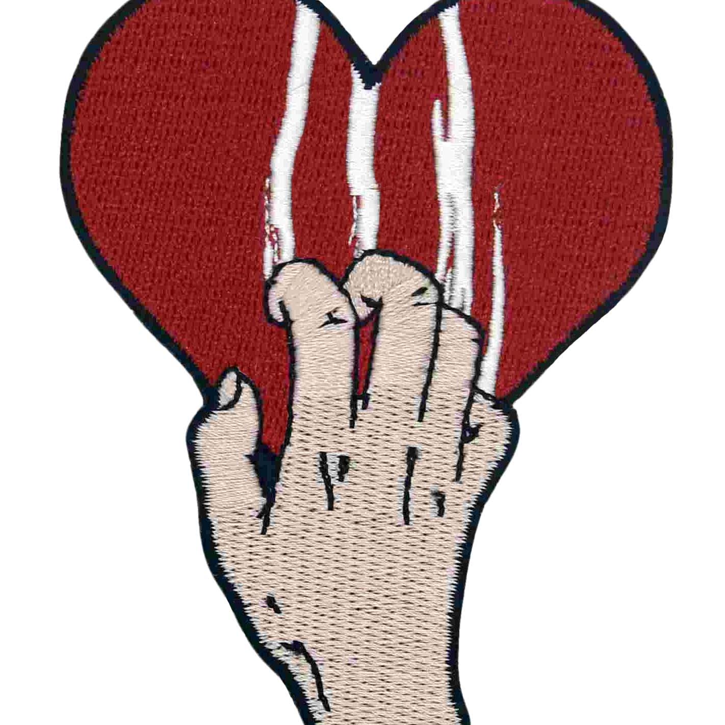 Unbearable Temptation Itchy Patch - Embroidered Iron On & Sew On Applique Badge for Jackets, Hats, Bags - DIY Clothing Emblem for Punk, Gothic, Rock Fashion