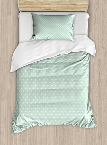 Mint Green White