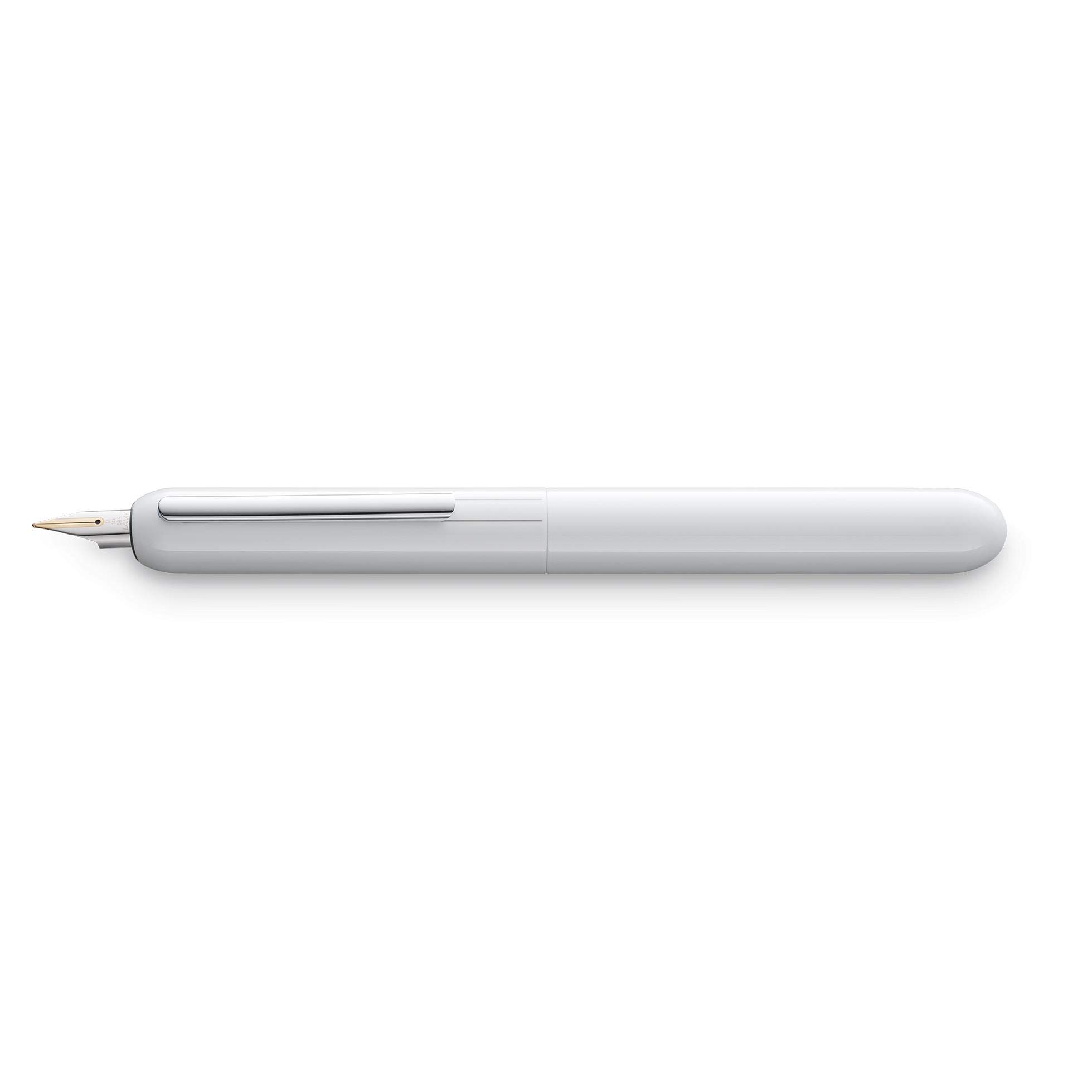 Lamy Dialog 3 Piano White Fountain Pen - Fine Point (L74PWEF) | Premium Writing Instrument for Professionals, Calligraphy & Gift Giving
