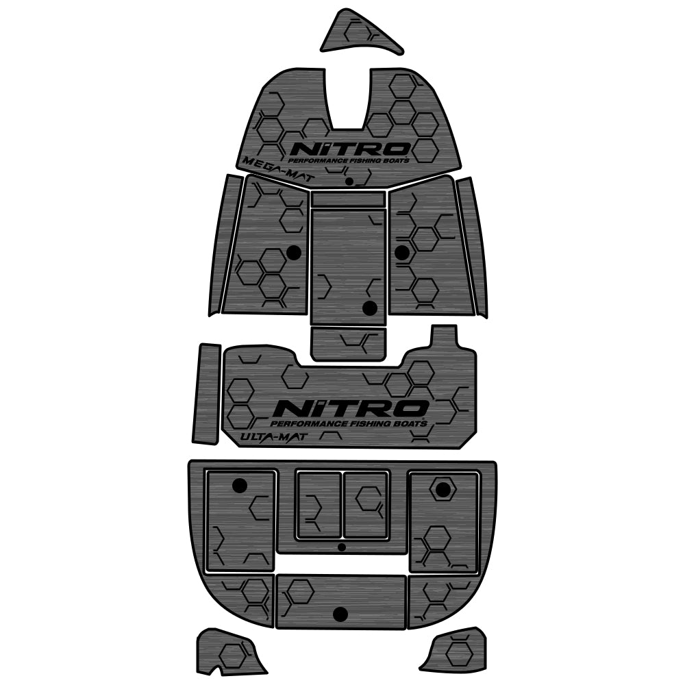 Hennessey Outdoors Ulta Mat Boat Flooring for 2017-2019 Nitro Z17 - Non-Slip Marine Deck Covering for Fishing & Water Sports