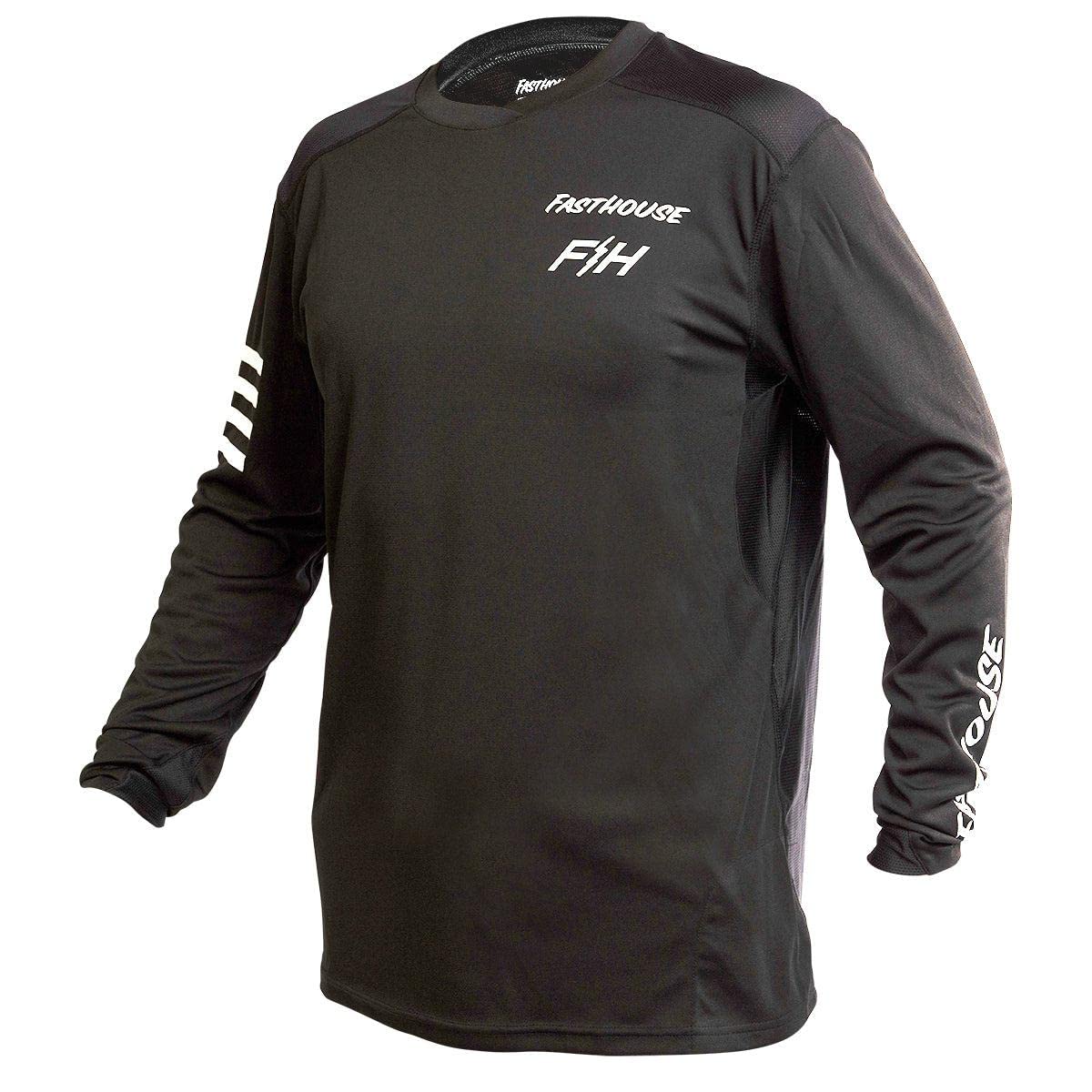 FASTHOUSE Men's Alloy Rally Long Sleeve Cycling Jersey - Breathable Moisture-Wicking Bike Shirt for Road & Mountain Biking | Perfect for Training, Racing & Outdoor Sports