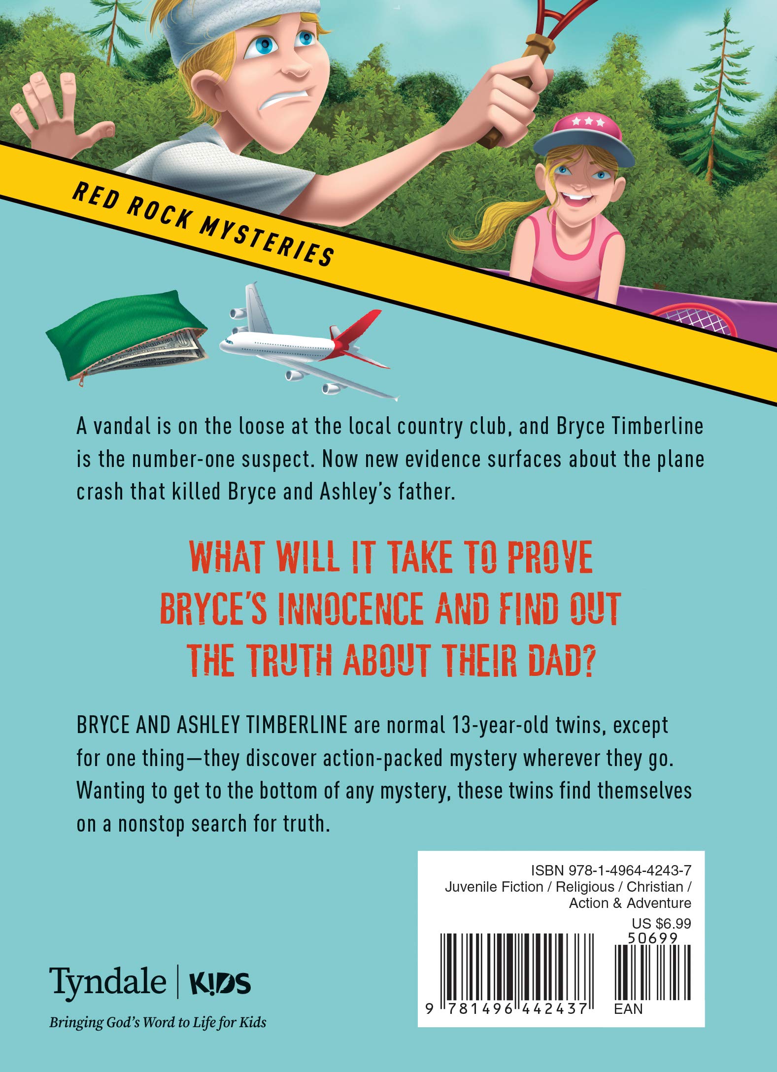 Double Fault (Red Rock Mysteries) - Christian Teen Mystery Book Series - Perfect for Young Adult Readers & Book Clubs