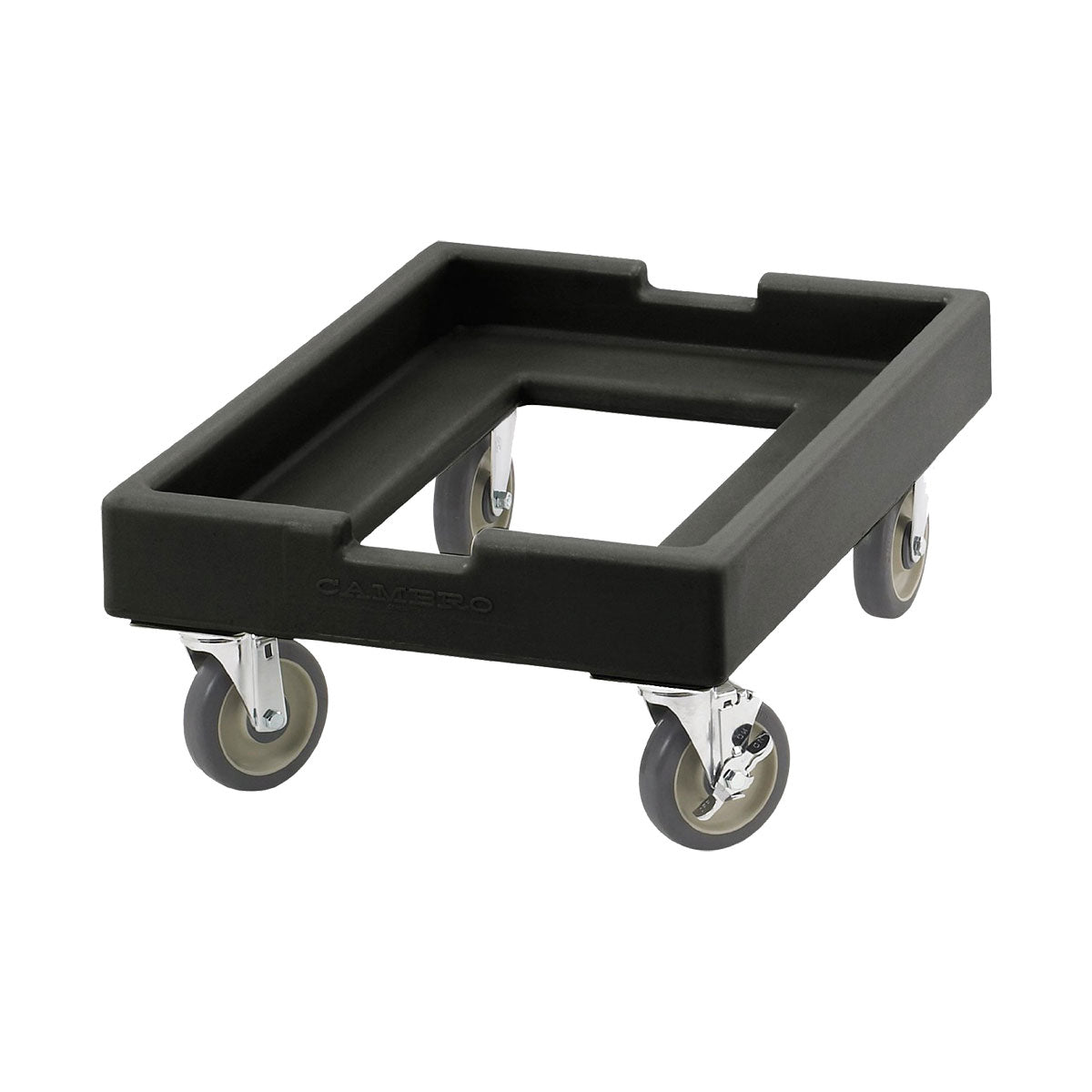 Cambro CD1826PDB110 Black Pizza Dough Box Camdolly - 300 lb Capacity | Commercial Kitchen, Bakery & Food Storage Solution