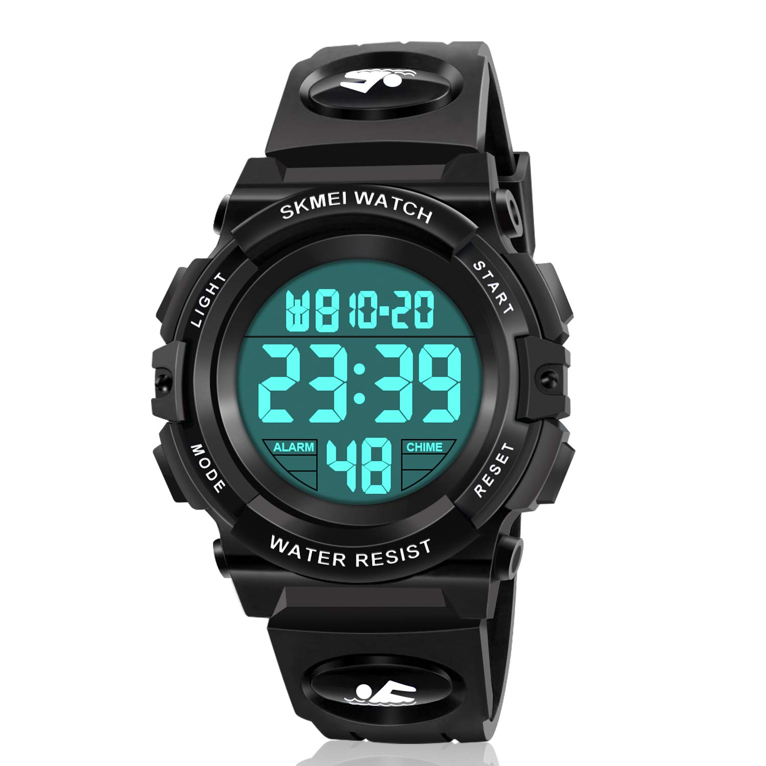 Waterproof LED Digital Watch for Kids - Durable & Stylish Kids Watch for Swimming, Sports & Outdoor Activities - Perfect Gift for Boys and Girls