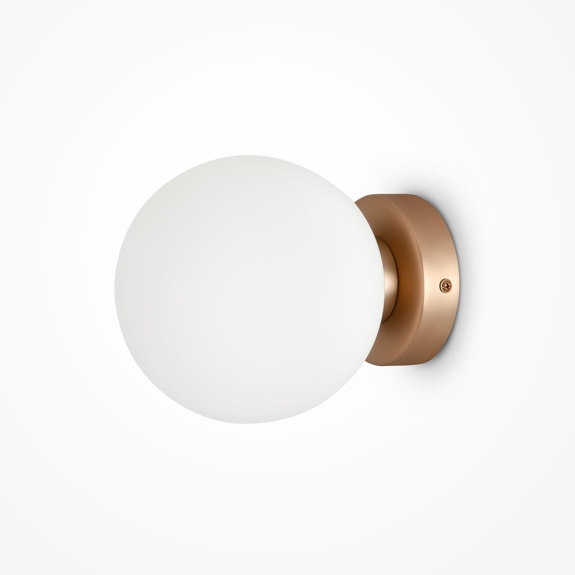 Modern Wall Sconce Light - Adjustable Brightness, Multiple Colors & Sizes (White/Black/Gold) - Perfect for Bedroom, Living Room, and Hallway Lighting