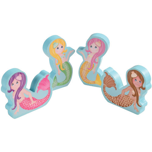 Majestic 3-Level Wooden Mermaid Dollhouse with Ocean-Themed Furniture & Characters - Perfect for Imaginative Play, Birthday Gifts & Kids Room Decor
