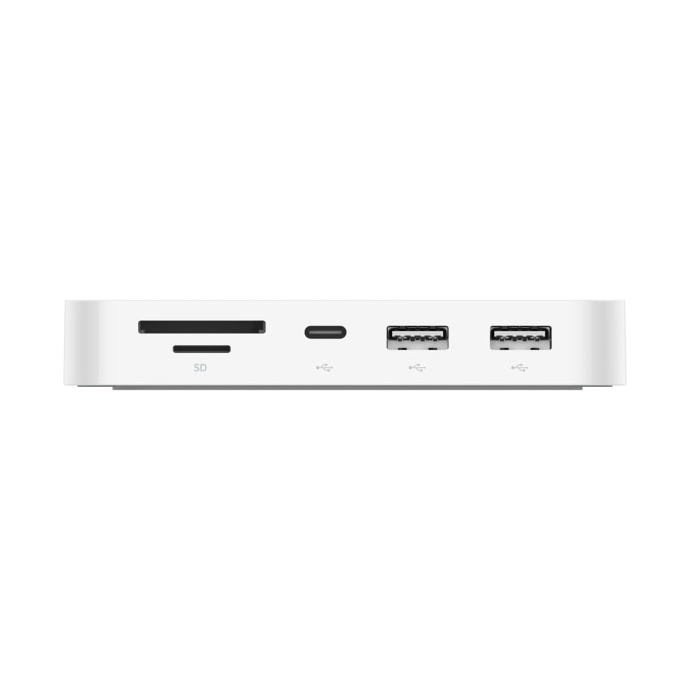 Belkin 6-in-1 USB C Hub with Mount - Multiport Adapter for Laptop & Desktop PC - Perfect for Home Office, Travel & Workspace Connectivity