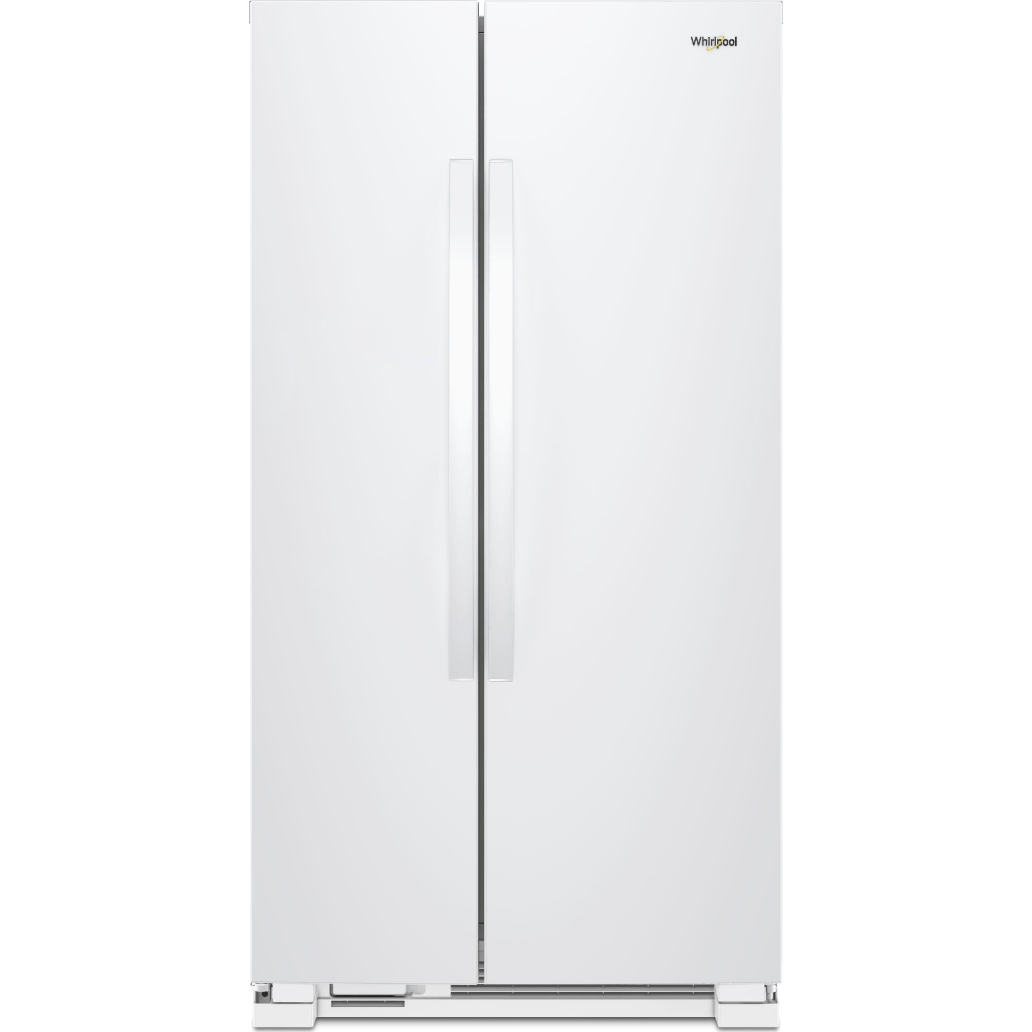 Whirlpool WRS312SNHW Side by Side Refrigerator - 21.6 Cu. Ft. Energy Star Certified, White | Perfect for Kitchens, Offices & Small Spaces