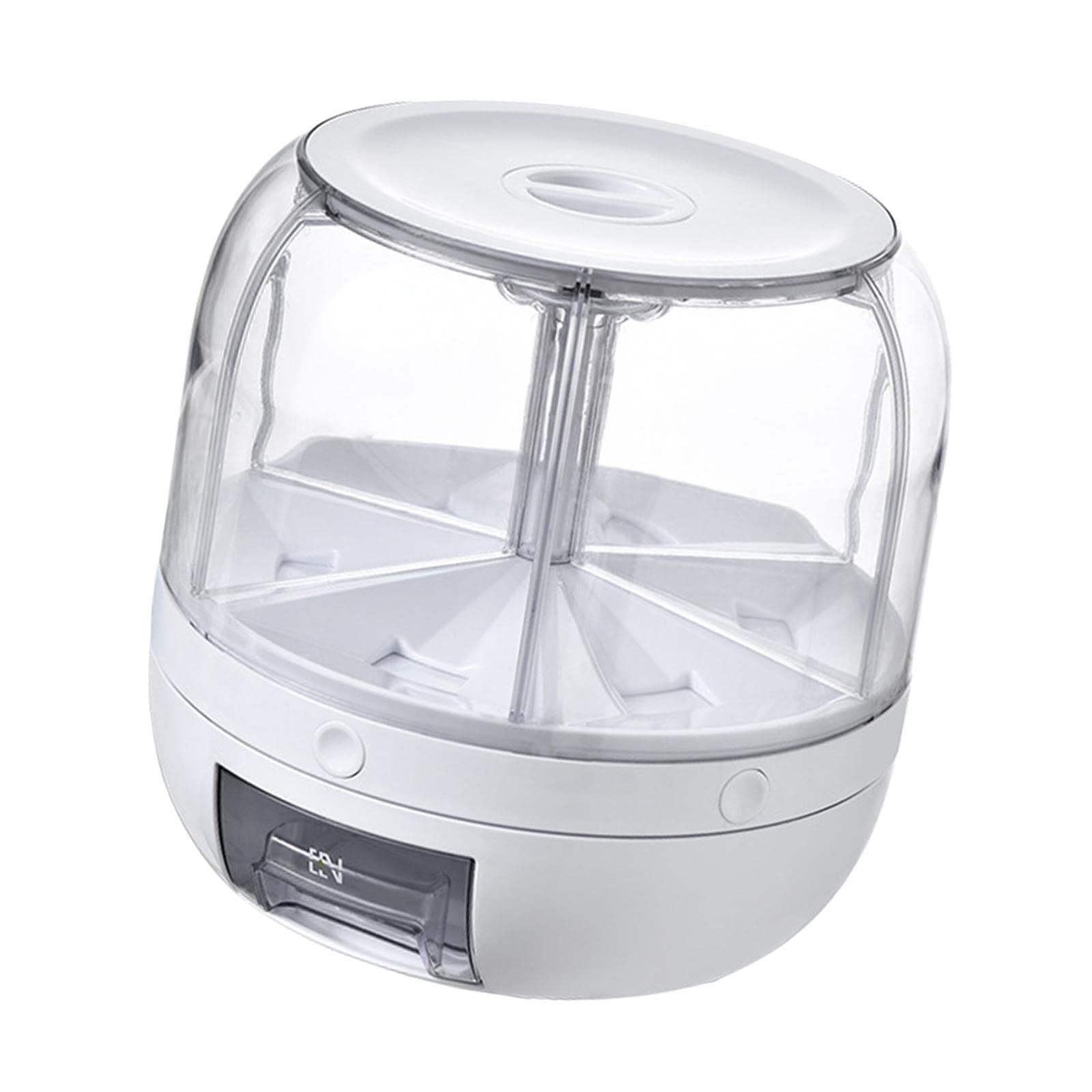 Baoblaze 10kg Airtight Food Storage Container - Large Rice Bucket & Flour Organizer for Kitchen Countertop - Perfect for Bulk Grains, Baking Supplies & Pantry Organization