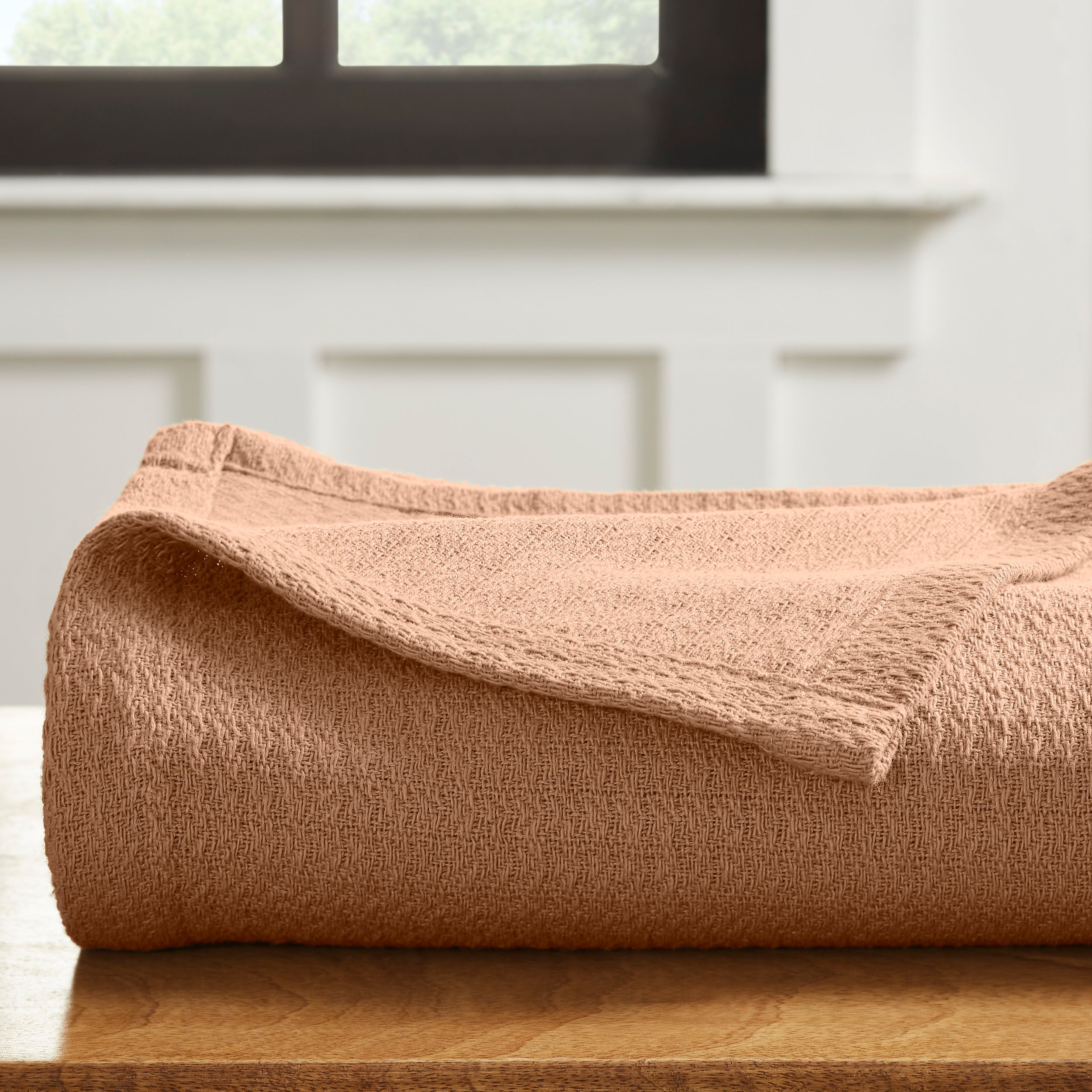 Premium Textured Cotton Waffle Weave Blanket - Soft & Breathable Throw for Bed, Sofa & Couch - Cozy Home Decor Gift for All Seasons