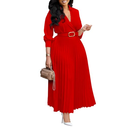 Pleated Red