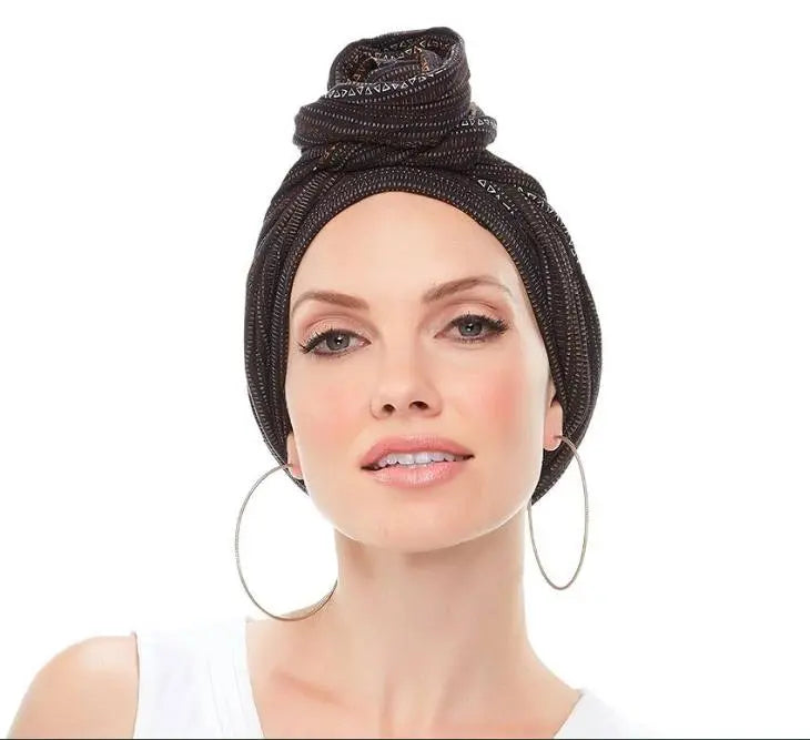 Softie Wrap Head Scarf for Women - Cozy Knit Hair Wrap & Headband - Perfect for Sleeping, Yoga, Travel & Home Relaxation