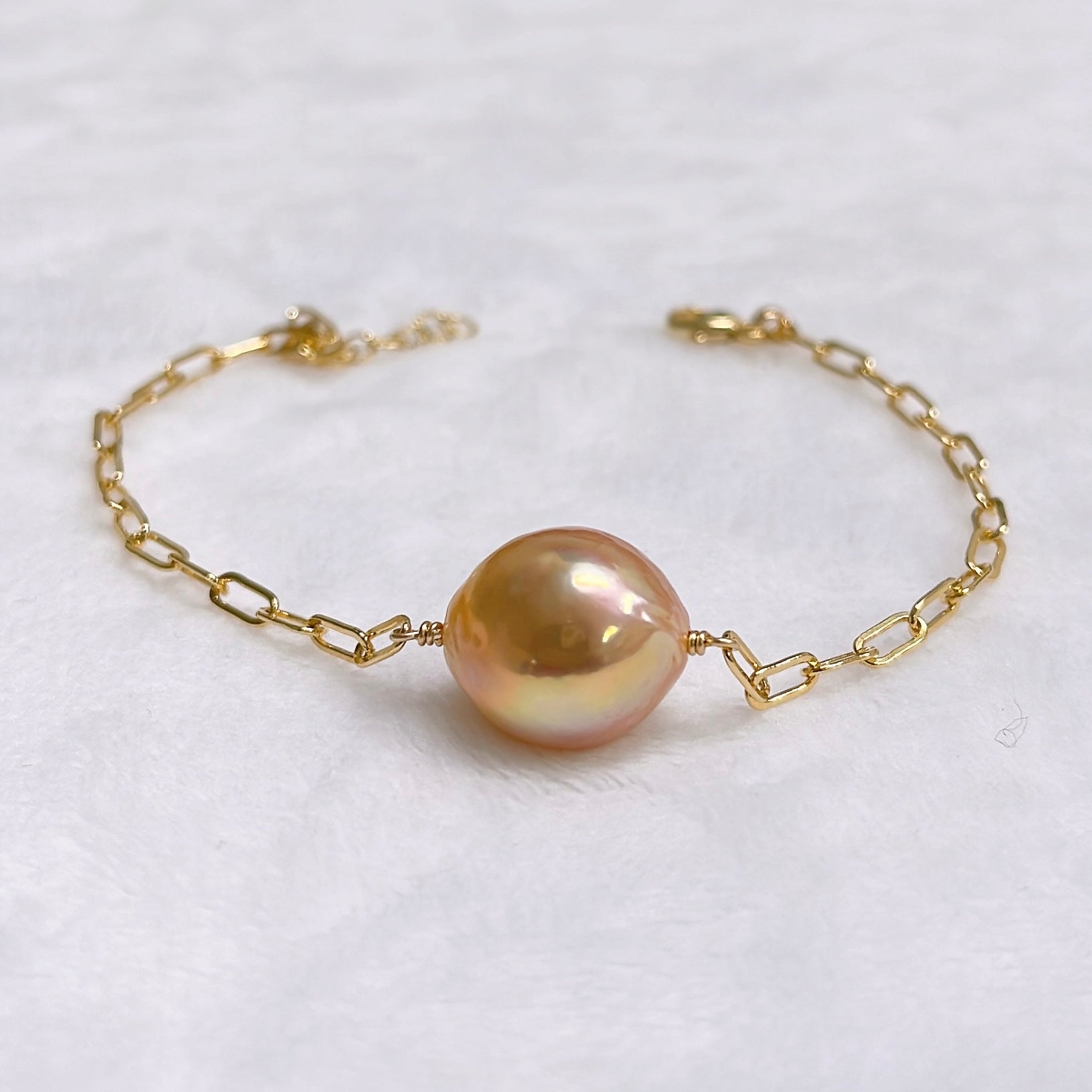 Elegant Edison Pearl Bracelet for Women - Handmade Freshwater Pearl Jewelry Gift for Birthday, Anniversary & Wedding - Perfect for Formal Events & Everyday Wear