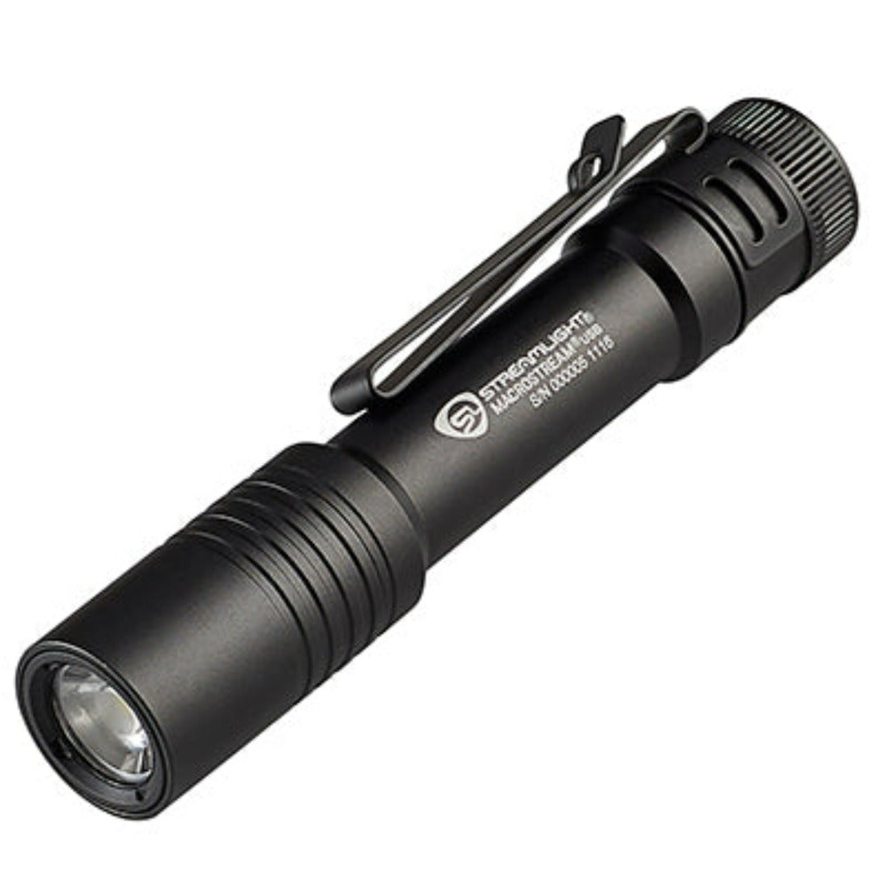 Streamlight Macrostream USB Rechargeable Flashlight - 1000 Lumens, Compact & Bright LED Torch for Camping, Hiking, Emergency & Everyday Use