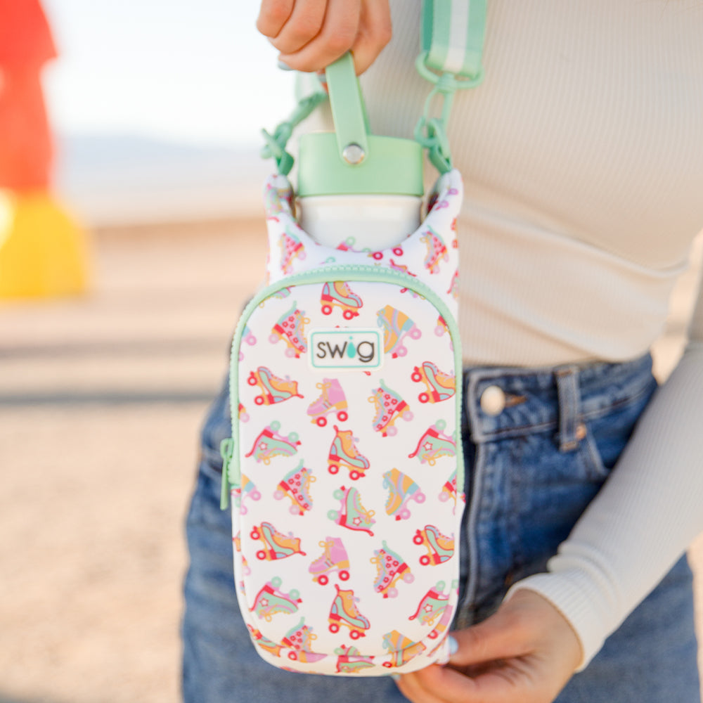 Roller Skating Water Bottle Holder - Adjustable Waist Strap for Hydration on Wheels - Perfect for Roller Rinks, Skate Parks & Outdoor Skating Adventures