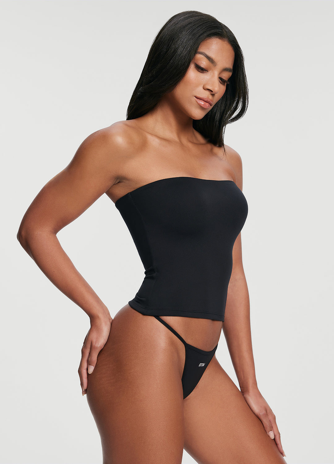 Seamless Full Length Tube Top for Women - Stretchy Comfortable Sleeveless Layering Shirt - Perfect for Yoga, Workout, and Casual Wear