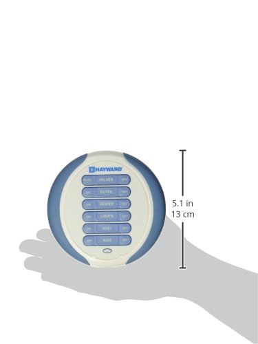 Hayward AQL2-SS-RF Wireless Spa Side Remote Control for Hot Tubs & Pools | Waterproof & Durable | Perfect for Backyard Relaxation & Hydrotherapy