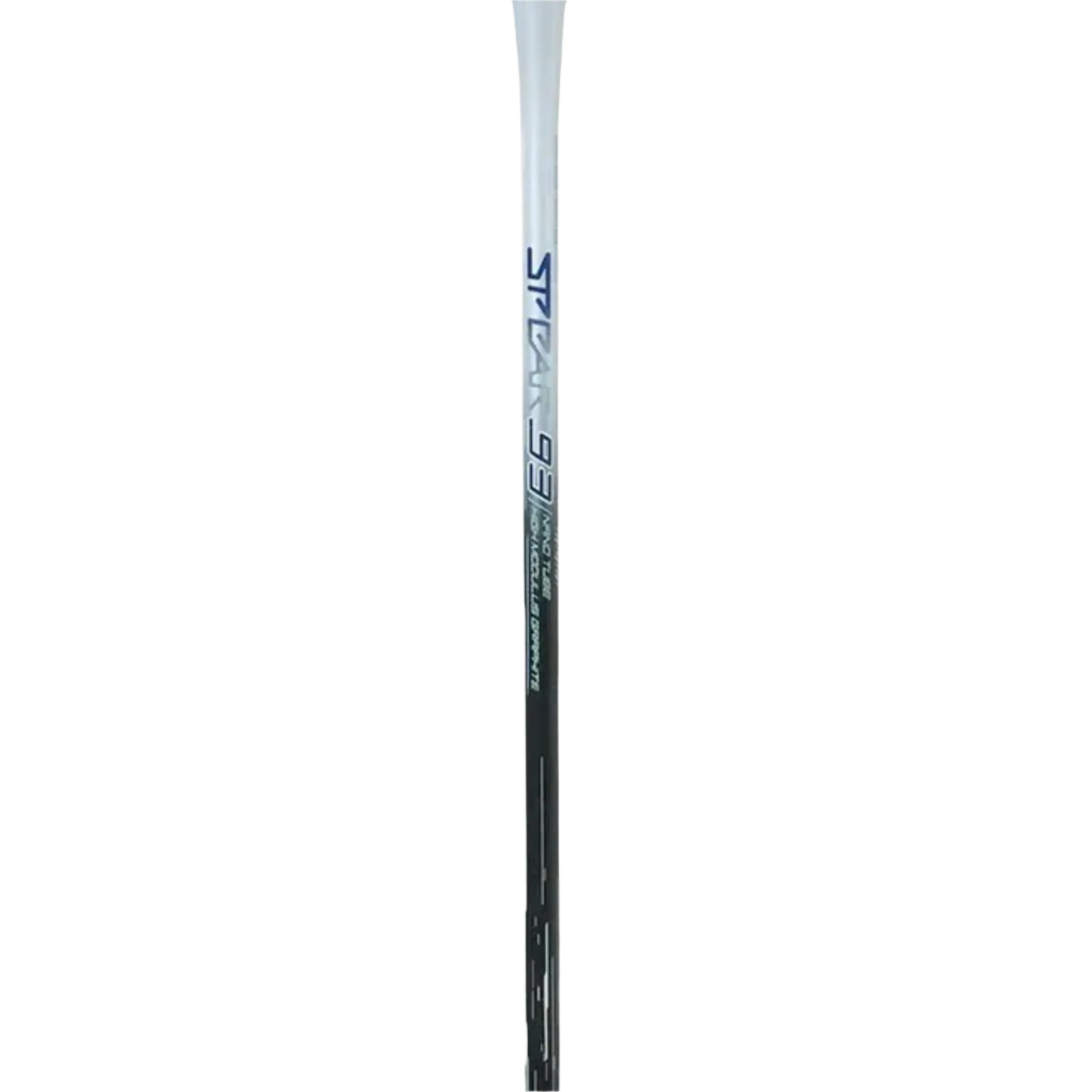 Technist Spear 93 Professional Badminton Racket - Lightweight Carbon Fiber Shuttlecock Racket for Advanced Players (Black/Silver) | Perfect for Tournaments, Training & Recreational Play