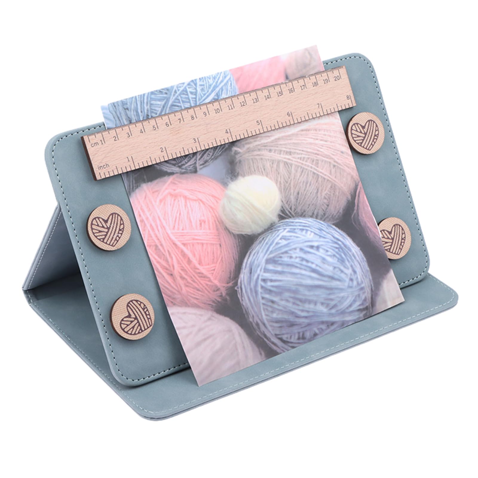 Knitting Chart Holder - Crochet Pattern Organizer & Needle Arts Accessory for Knitting and Crocheting Projects | Perfect for Crafting, DIY Gifts, and Home Decor